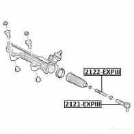 Рулевой наконечник FEBEST 1270599352 2121expiii 4056111123738 P 0EN9FJ - Изображение 2