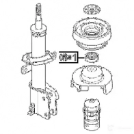 Опорный подшипник FEBEST 4056111101378 opb001 3828862 GBKV PBD - Изображение 2