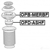 Опорный подшипник FEBEST 1437403763 opbmerbf PQ TAM - Изображение 2