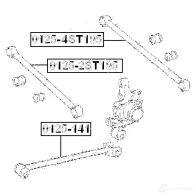 Рычаг FEBEST 3821356 01254st195 9B 57D 4056111037721 - Изображение 2