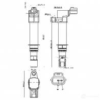 Катушка зажигания FEBEST 1440024236 ZZ5 3H9T 20640-001 - Изображение 2