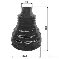 Пыльник шруса, ремкомплект FEBEST 1424771450 4056111125107 1915pf25t 1L4F3 J - Изображение 2