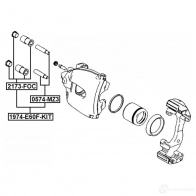 Направляющий болт, корпус скобы тормоза FEBEST 1974-E60F-KIT 1440024225 XR R5KN - Изображение 2