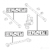 Рычаг FEBEST 4056111015231 3821339 0125215s XA0WJ2 5 - Изображение 2