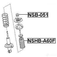 Пыльник амортизатора FEBEST 5YR250 Q 3828744 4056111062334 nshba60f - Изображение 2