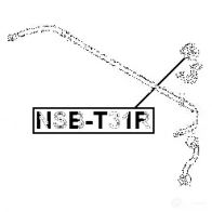 Втулка стабилизатора FEBEST 3828714 nsbt31r DRB0I Z 4056111034645 - Изображение 2