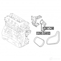 Натяжитель ремня, клиновой зубча FEBEST OFNGUJ 6 1290-G4KE 1440024173 - Изображение 2