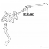 Главный цилиндр, система сцепления FEBEST 1281-HC 1 9ZBF 1440024166 - Изображение 2