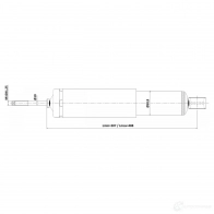 Амортизатор FEBEST 14110-007R 1440024178 4NB76M S - Изображение 2