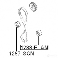Натяжной ролик ГРМ FEBEST 4056111073941 3824292 1287son RC IJFM - Изображение 2