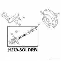 Главный тормозной цилиндр FEBEST 1279-SOLDRB 1440024164 KS KEB - Изображение 2
