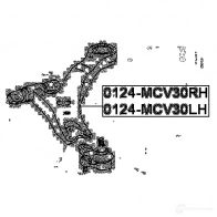 Рычаг FEBEST 0124mcv30lh OFN A6K 4056111040479 3821310 - Изображение 2
