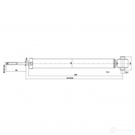 Амортизатор FEBEST K N00223 12656601r 1437406881 - Изображение 2