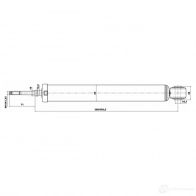 Амортизатор FEBEST PUUO T 12655685r 1437406830 - Изображение 2