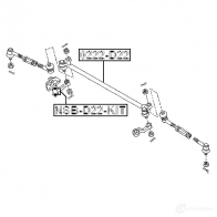 Втулка рулевого рычага FEBEST 3828657 nsbd22kit 4056111098524 A K38M - Изображение 2