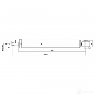 Амортизатор FEBEST 12650961r 1437406918 RJ2S S - Изображение 2