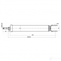 Амортизатор FEBEST 12650915r 1437406657 2RF2 ARC - Изображение 2