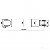 Амортизатор FEBEST FNPZ D5 1437406652 12650901r - Изображение 2