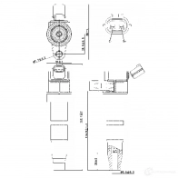 Катушка зажигания FEBEST 1440024153 9ZG RDNW 12640-004 - Изображение 2
