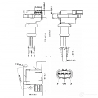 Катушка зажигания FEBEST 1440024152 QWKH X 12640-003 - Изображение 2