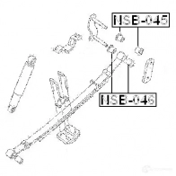 Втулка рессоры FEBEST H U6VJ 3828629 nsb046 4056111042183 - Изображение 2