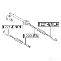 Рулевой наконечник FEBEST C KRLBM4 4056111044811 1221enrh 3824156 - Изображение 2