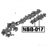 Сайлентблок FEBEST DLJ 9MRE 4056111001807 nsb017 3828609 - Изображение 2