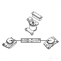 Подушка двигателя, опора FEBEST nmbd40f 1436947642 9IHEL MX - Изображение 2