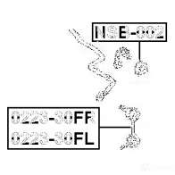 Втулка стабилизатора FEBEST N8LM U 4056111006147 3828598 nsb002 - Изображение 2
