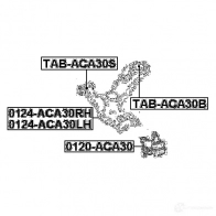 Рычаг FEBEST 4056111081328 YA YN8 3821280 0124aca30lh - Изображение 2