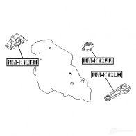 Подушка двигателя, опора FEBEST 3828510 4056111019024 O6 DRE4D nmk12rh - Изображение 2