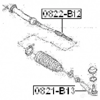 Рулевая тяга FEBEST 3823932 4056111069159 0822b12 EK0O F - Изображение 2