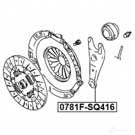 Вилка сцепления FEBEST BUFLCP Z 0781fsq416 1437400721 - Изображение 2