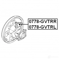 Рабочий тормозной цилиндр FEBEST 4056111014968 0778gvtrr T7G WQA 3823879 - Изображение 2