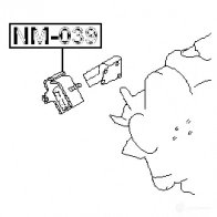 Подушка двигателя, опора FEBEST NQI FI8S 4056111006482 3828468 nm039 - Изображение 2