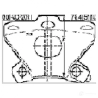 Тормозные колодки, комплект FEBEST 3820764 QHX XLZ 0101ncp20r 4056111088099 - Изображение 2