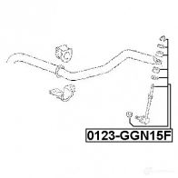 Стойка стабилизатора, тяга FEBEST 4056111062303 6 9LNFL 3821230 0123ggn15f - Изображение 2