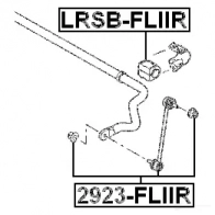 Стойка стабилизатора, тяга FEBEST 3825269 4056111067209 W 7P7RZ 2923fliir - Изображение 2