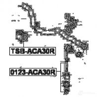 Стойка стабилизатора, тяга FEBEST 0123aca30r 4056111033952 3821216 98NCO0 4 - Изображение 2