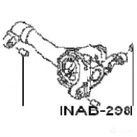 Крепление дифференциала FEBEST nab298 4056111077109 3828252 MTM PTGK - Изображение 2