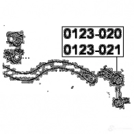 Стойка стабилизатора, тяга FEBEST 3821186 7DAX I 4056111029245 0123020 - Изображение 2