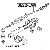 Рулевая тяга FEBEST 3823577 G3WKWG A 0522lw 4056111075112 - Изображение 2