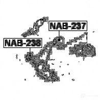 Сайлентблок FEBEST nab237 4056111009124 R YOHX 767466078 - Изображение 2