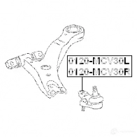 Шаровая опора FEBEST 4056111012803 AU0 H5XO 3821078 0120mcv30r - Изображение 2