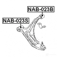 Сайлентблок FEBEST 3828098 OH6G6 3B nab023b 4056111000824 - Изображение 2