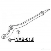 Сайлентблок FEBEST nab01j IYQ5 2JM 4056111023236 3828096 - Изображение 2