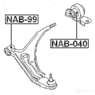 Сайлентблок FEBEST 3828108 nab040 4056111001913 O9WV HX - Изображение 2