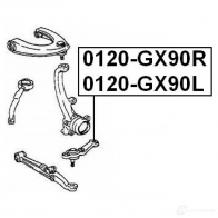 Шаровая опора FEBEST 0120gx90r 1041083480 4056111031897 S DHHFR - Изображение 2