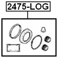 Ремкомплект суппорта FEBEST 4056111065656 3825162 2475log 3R2 C9CI - Изображение 2