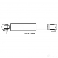 Амортизатор FEBEST 05110-006R 1440024039 HDQ9 CF - Изображение 2
